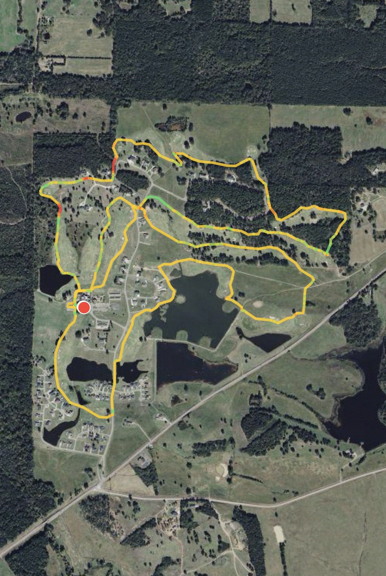 Course map for Kindness Classic 10k